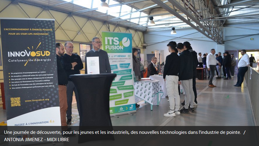 Capture decran photo article Midi Libre journee techno